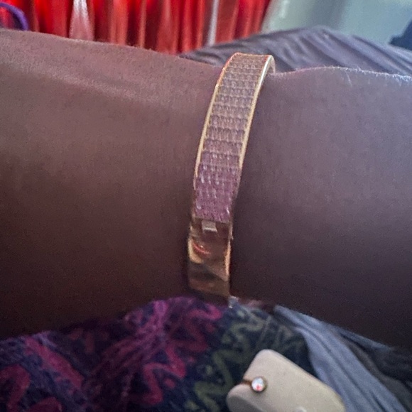 Swarovski Luxury Bangle. Pink Crystals and rose plated gold. - Picture 4 of 4